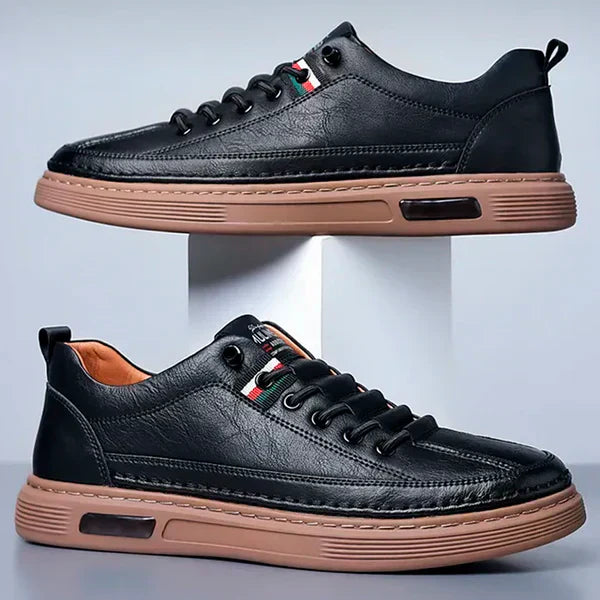 Baskets décontractées italiennes en cuir