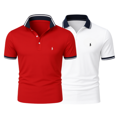 [BUY 1 AND GET 2] Premiere Polo Shirt Kit – Professional Line (Pack of 2)