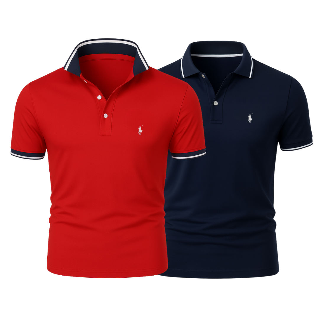 [BUY 1 AND GET 2] Premiere Polo Shirt Kit – Professional Line (Pack of 2)