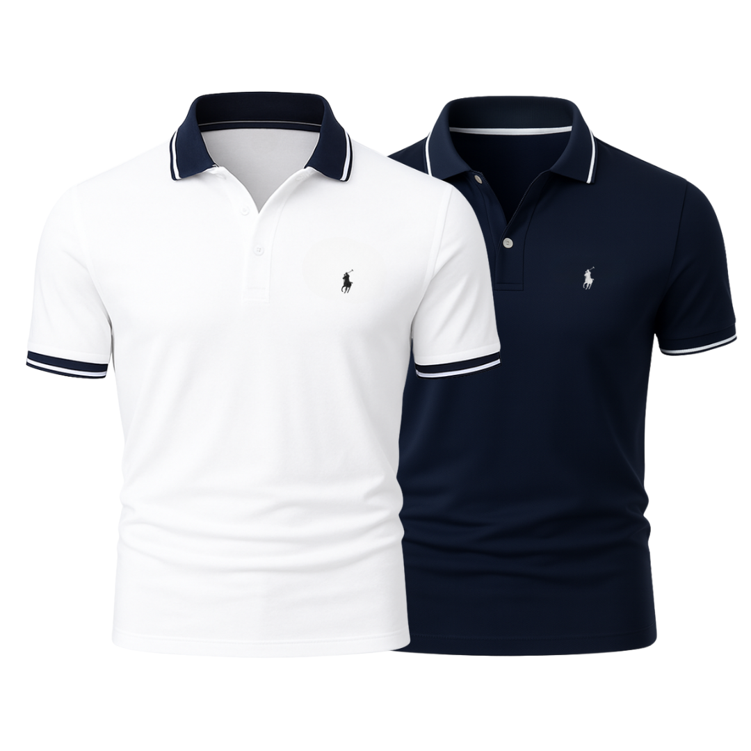 [BUY 1 AND GET 2] Premiere Polo Shirt Kit – Professional Line (Pack of 2)