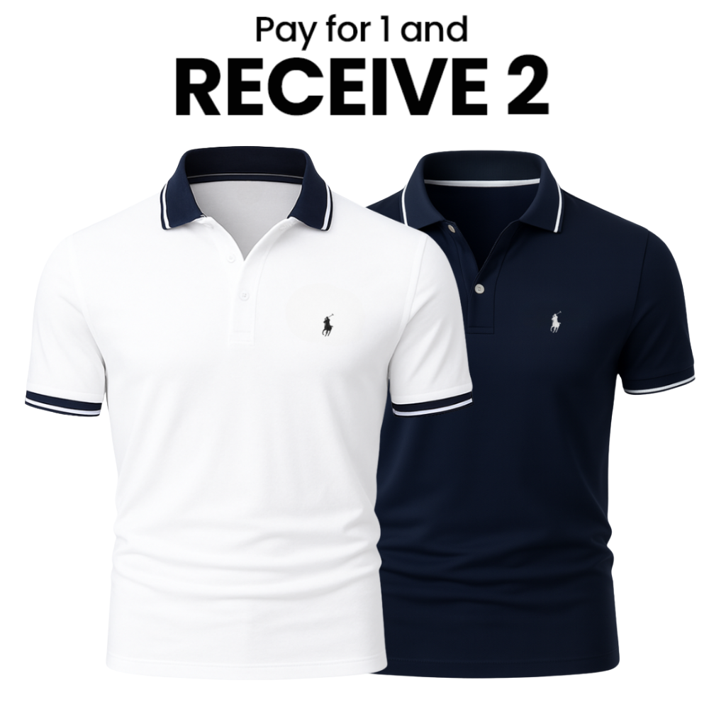 [BUY 1 AND GET 2] Premiere Polo Shirt Kit – Professional Line (Pack of 2)