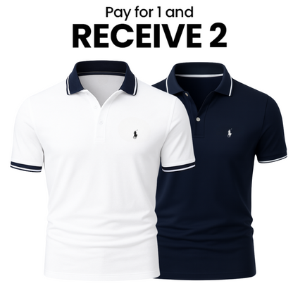 [BUY 1 AND GET 2] Premiere Polo Shirt Kit – Professional Line (Pack of 2)