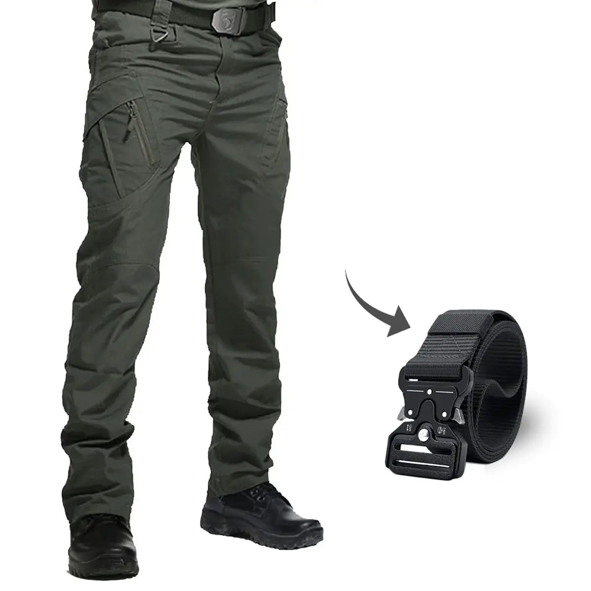 WarriorWear® Military Tactical Trousers (+ Free Tactical Belt)